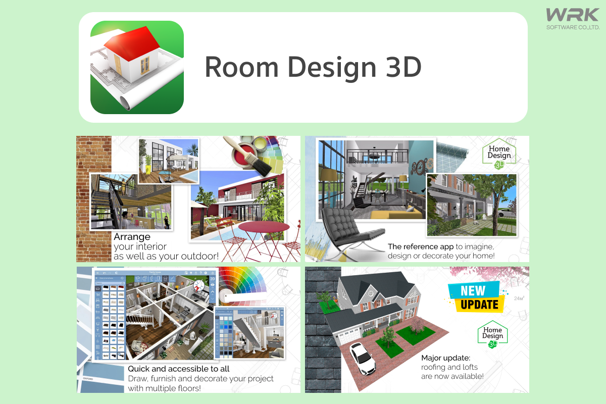 รวมแอพออกแบบบ้าน และตกแต่งภายในบ้าน