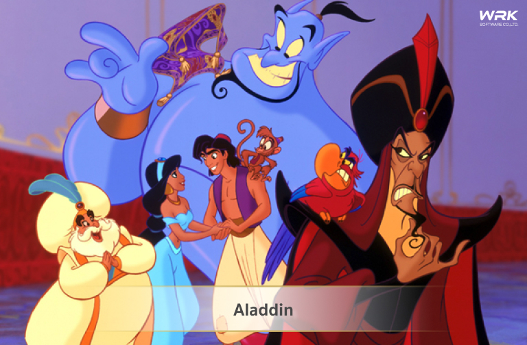 ย้อนวัยกับเจ้าหญิงดิสนีย์-Aladdin