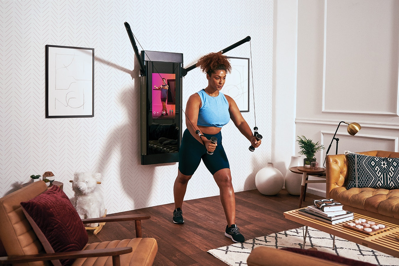 Smart Home GYM เปลี่ยนบ้านให้เป็นยิม-Tonal