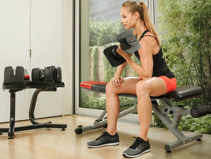 Smart Home GYM เปลี่ยนบ้านให้เป็นยิม-Bowflex SelectTech 560 Bluetooth dumbbells