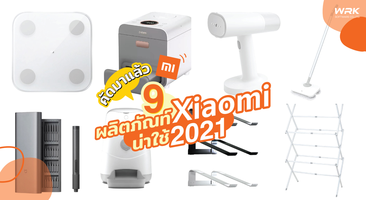 คัดมาแล้ว 9 ผลิตภัณฑ์เสี่ยวมี่น่าใช้ 2021